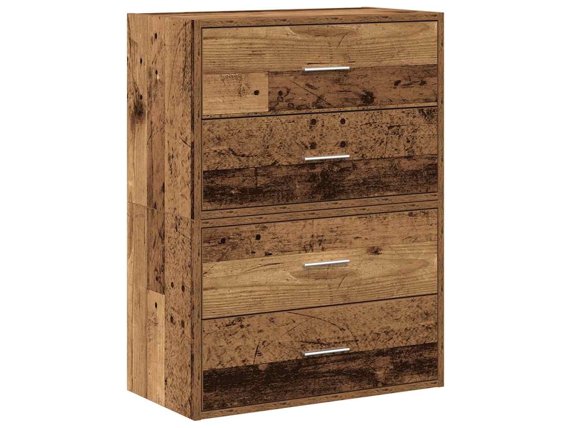 Cabinet, Cabinets Vidaxl Marrom Madeira Processada (n/a)