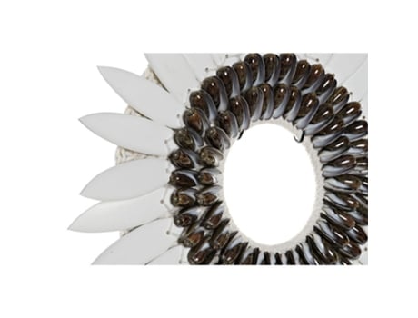 Figura Decorativa  Ferro Conchas (40 x 12 x 56 cm)