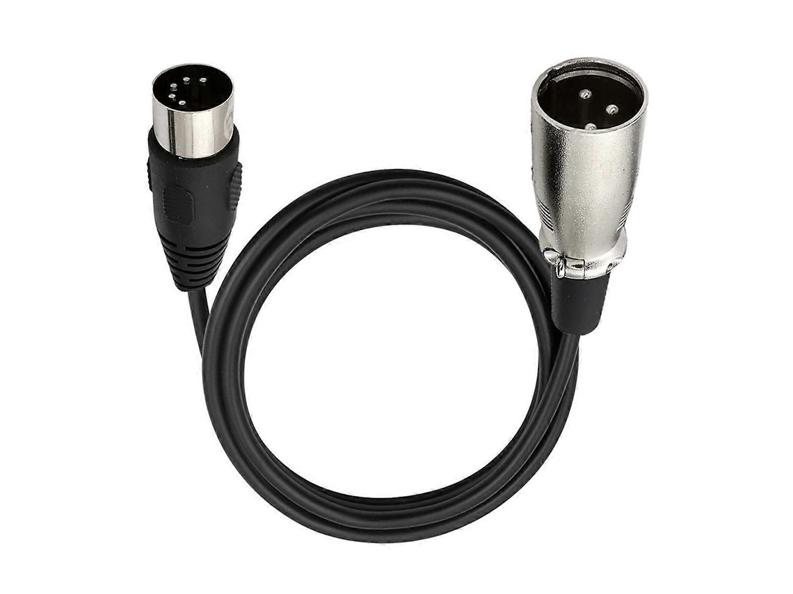 Cabos Com Midi Ou Xlr Din 5p Macho Para Xlr Macho Aquaforge