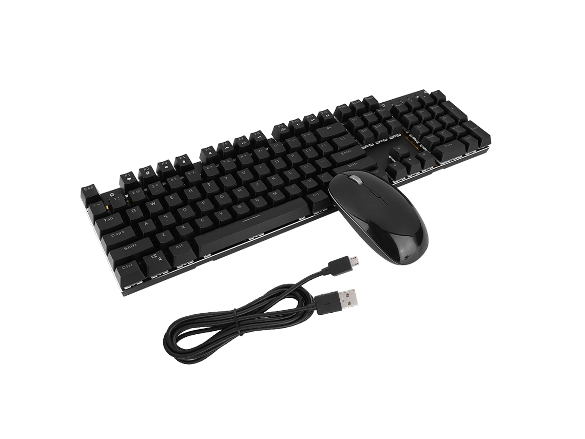 Mouse Mecânico Gaming LAXISCREED (Iluminação, 7 Cores)
