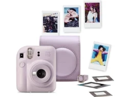 Kit Máquina Fotográfica Instantânea FUJIFILM Instax Mini 12 (Lilás)