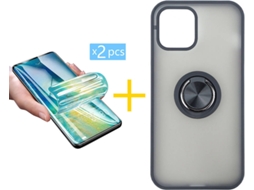 Capa + 2 Películas para iPhone 11 SKYHE Preto