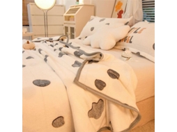 Mantas de Flanela Coral Fleece Macias e Quentes para Camas Imitação Pele Vison Manta Sofá Cor Sólida Inverno,