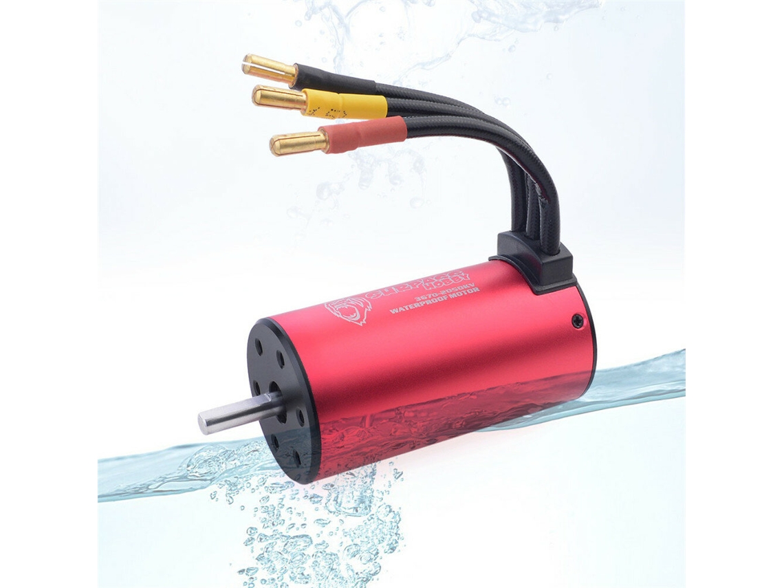 Motor Brushless À Prova de Água Surpass Hobby 3670 para Carro Rc, 2650kv, 1700kv, 2050kv, 2650kv, 2850kv Peças para Modelos de Veículos MDUG