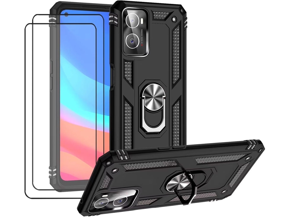 Capa Realme Protetor Antichoque Vidros Para Oppo Oppo A96 4g / A76 4g / Realme 9i Hongwe.