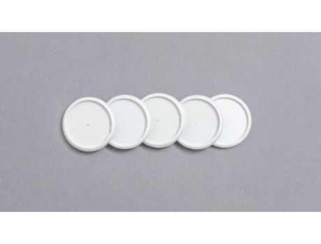 Discos E Elástico 2,3Cm Branco