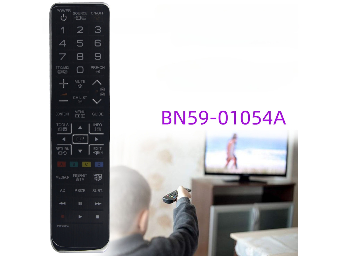 Comando de Tv para Samsung Bn59 01054a Preto XIAOMOYU