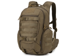 Mochila Tática De 28 Litros Para Trekking, Caminhadas E Camping, Para Viagens E Atividades Ao Ar Livre, Cor Marrom