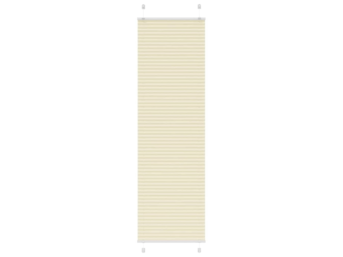 Pleated Blind, Pleated Blinds Vidaxl Creme Poliéster (65 X 200 Cm)