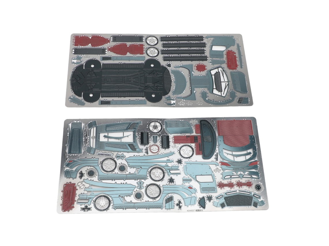 Kit de Quebra cabeça Metal 3d Carro Esportivo com Asas Adulto