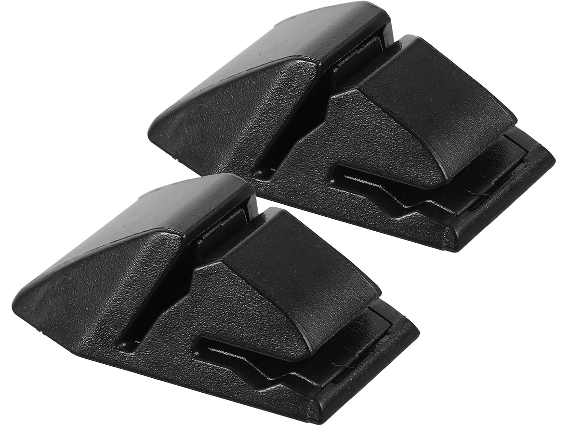 Porta Cartões Para Carro Jojofuny, Abs Preto, Portátil E Durável, Suporte Para Bloco De Notas No Painel, Pacote Com 2 Unidades