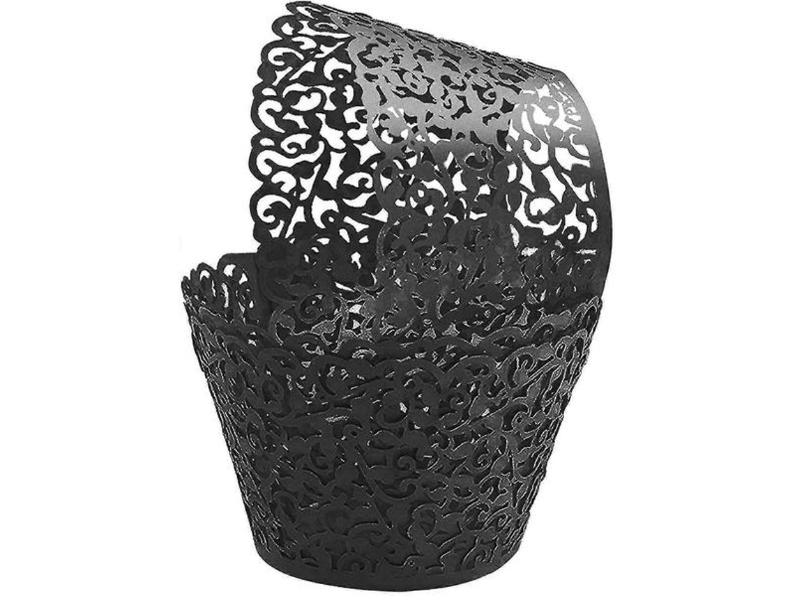 Conjunto De 50 Forminhas De Papel Para Muffins E Cupcakes, Para Assar E Apresentar Sobremesas Em Festas E Eventos