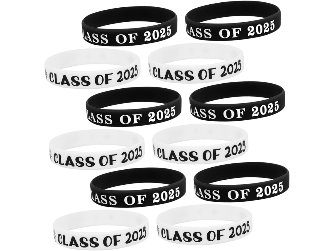 Lembrancinhas De Formatura 12-pulseiras Silicone Para Festa 2025, Duráveis E Versáteis, Ideais Para Cerimônias E