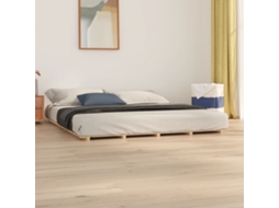 Vidaxl Estrutura De Cama 160x200 Cm Madeira De Pinho Maciça