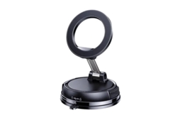 Suporte Magnético 360° Para Carro,com Base Ajustávelpara Smartphones Preto
