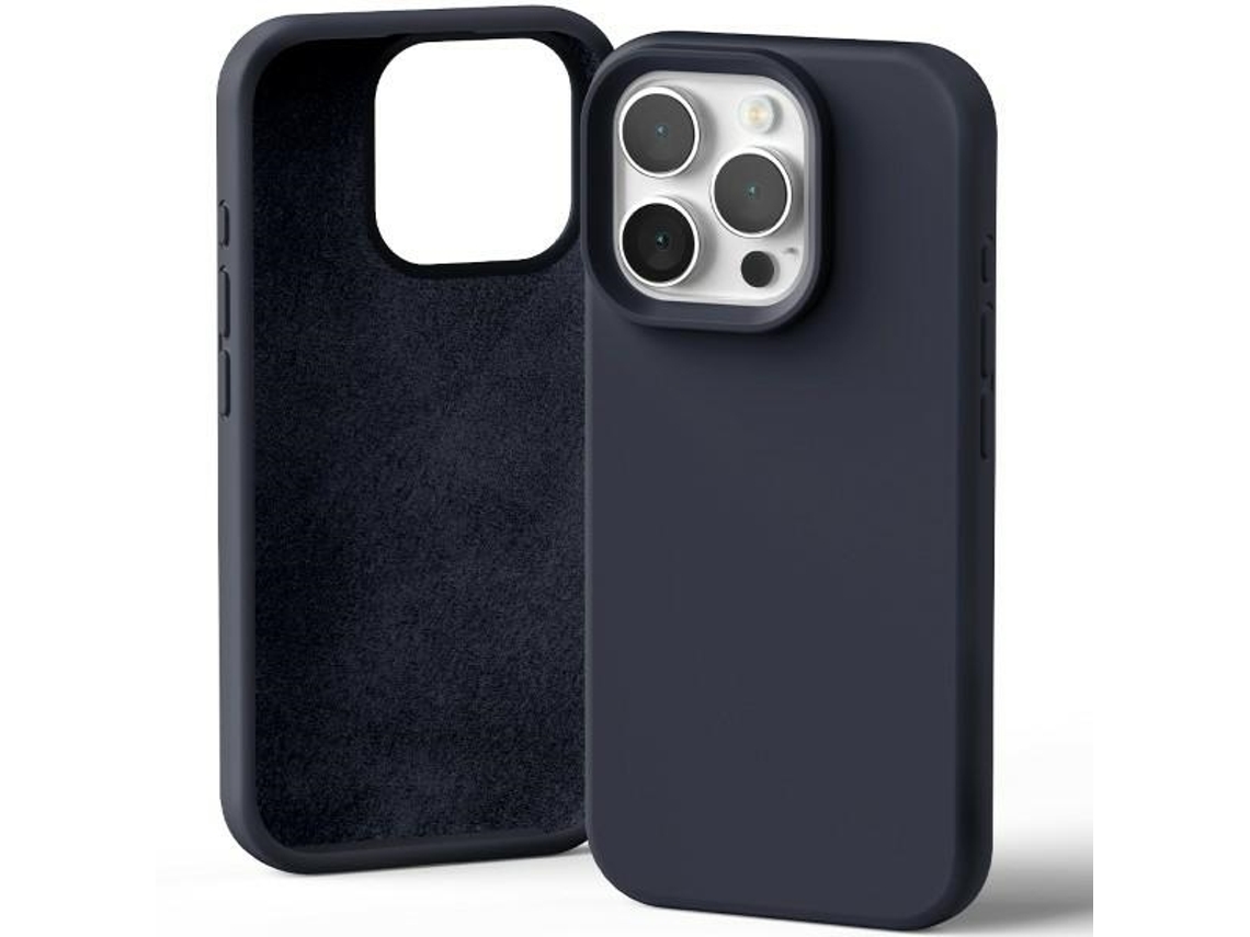 Capa para iPhone 16 Pro MERCURY Silicone Azul