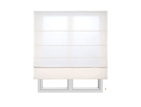Estor STORESDECO (105 x 250cm - Poliéster - Branco)