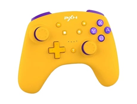 Controlador PXN-9607X Sem Fio Amarelo Controlador Nintendo Switch/Pc