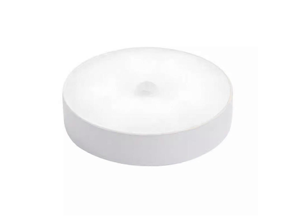 Luz Noturna Led Com Sensor De Movimento Pir, Usb, Sem Fio, Alimentação Por Bateria, 8 Led Para Armário, Escada, Parede