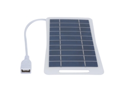 Painel Solar Usb de Silício Monocristalino Portátil para Camping Outdoor