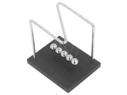 Mali pêndulo de Bolas de Equilíbrio Metal Jogo Ciência Física Decorativo Mesa Escritório Presente