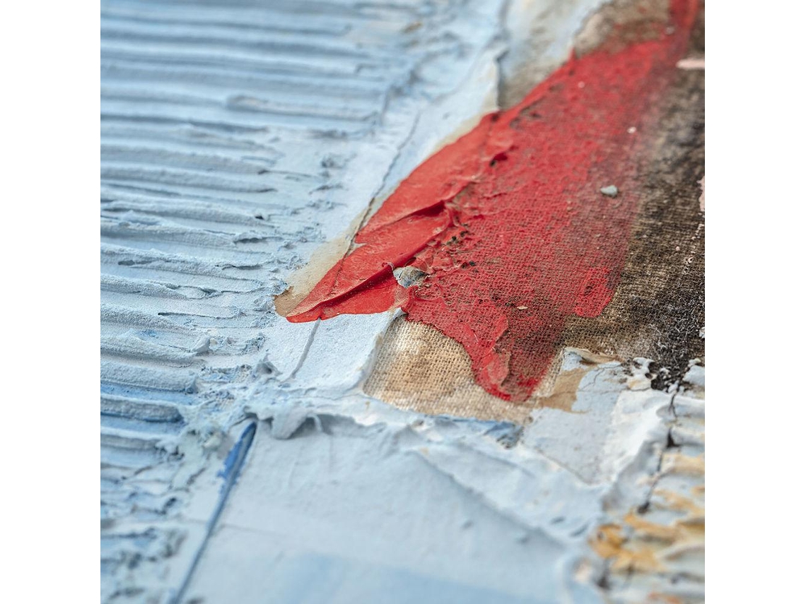 Pintura Dkd Home Decor Abstrato 100 X 2.4 X 100 Cm 2 Pcs