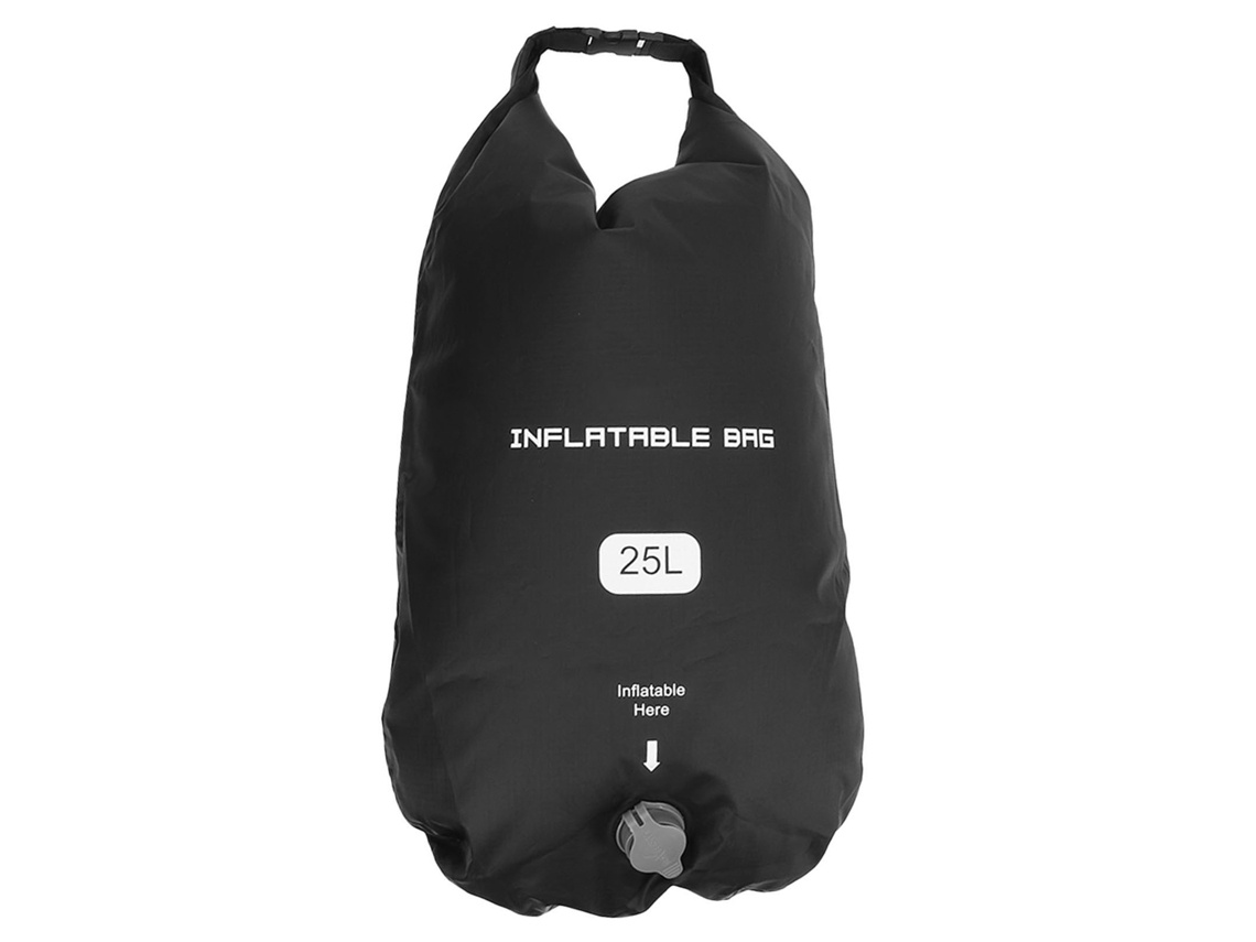 Bolsa de Viagem AQUAFORGE inflável 2 em 1, à prova d'água, com apoio para pés e bomba de ar