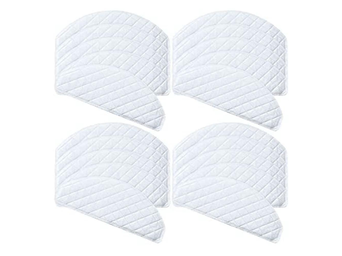 Conjunto de 40 Peças de Esfregões Descartáveis para Ecovacs Deebot Ozmo T8 Aivi N8 Pro