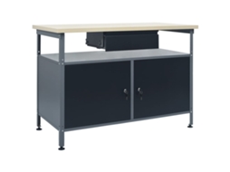 Workbench, Workbenches Vidaxl Preto Aço