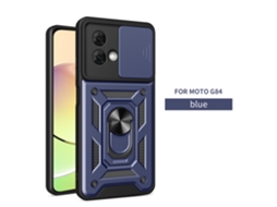 Capa Magnética Para Celular Para Carrosazul Royal janela Deslizante Para Unhas Lisas - Moto Edge 30 Lite