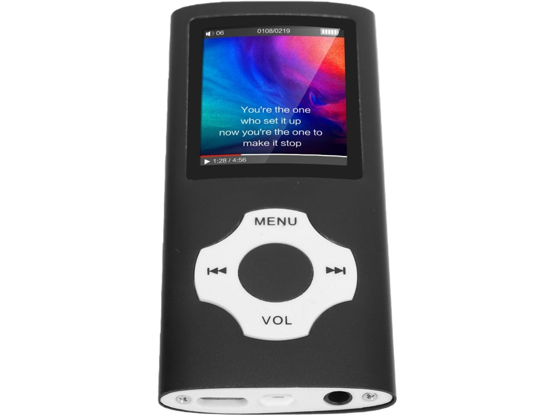 Reprodutor De Mp3 Bluetooth, 32 Gb Memória Interna, Bateria Com