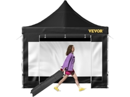 Tenda de Acampamento Pop-Up Preta VEVOR