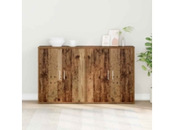 Vidaxl Buffet 2 Unid. Madeira Antiga 60 X 31 X 70 Cm