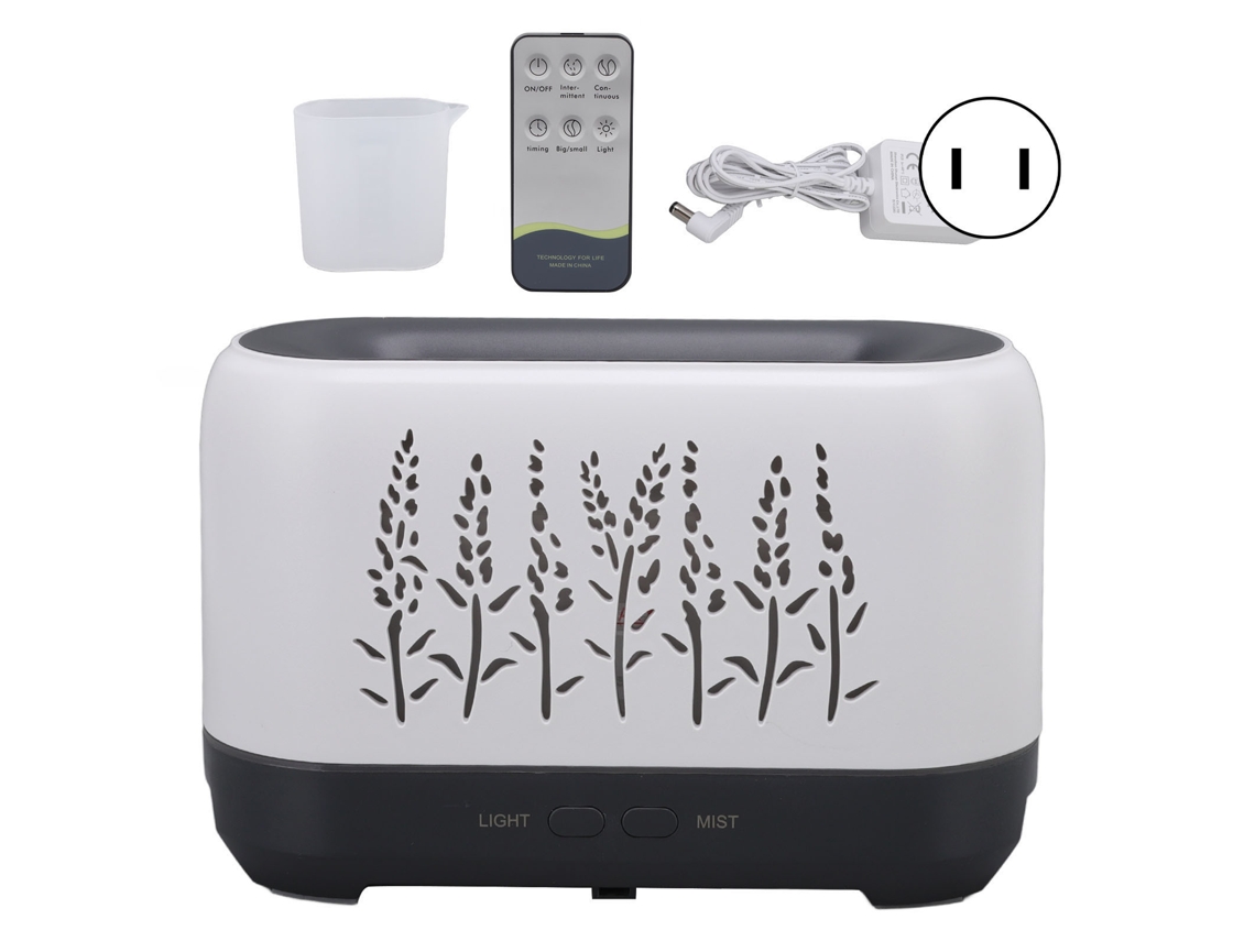 Difusor de Vapor e Aromatizador com Luz de Chama 200ml para Casa e Escritório LAXISCREED