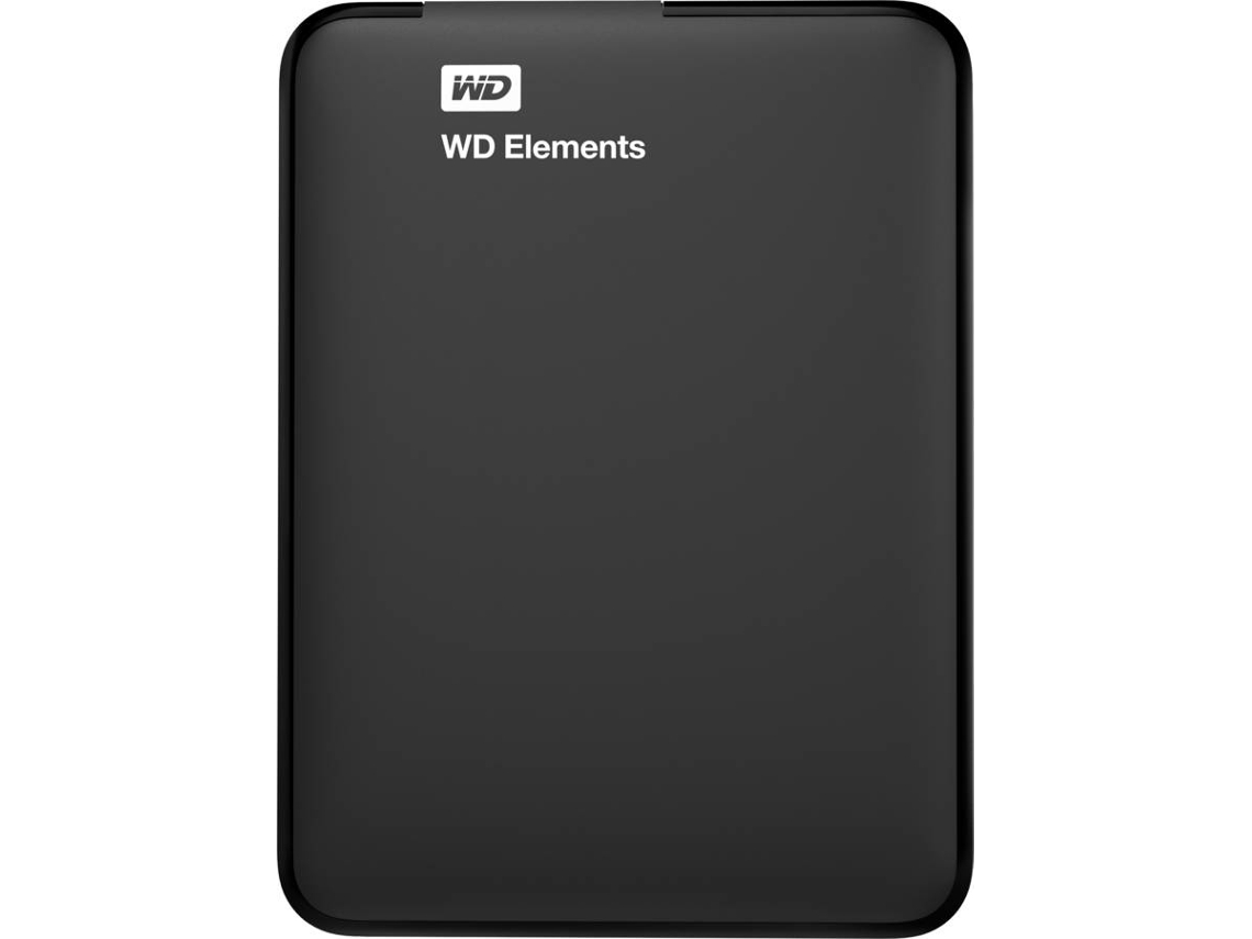 Disco HDD Externo WESTERN DIGITAL Elements (2.5'' - 1 TB - USB 3.0)