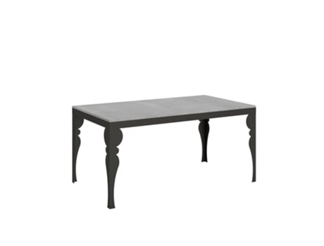 Mesa de Refeição ITAMOBY Paxon Evolution (90x160/420 - Painéis em Melamina - Cimento)