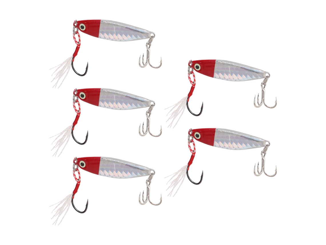 Isca Artificial Metal 15g Pesca com 5 Peças