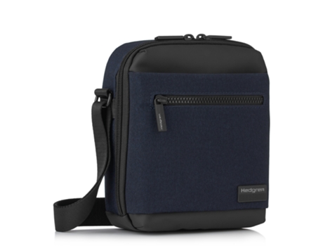 Bolsa de Cruzar Vertical em Azul Elegante 7 RFID HEDGREN App HNXT01