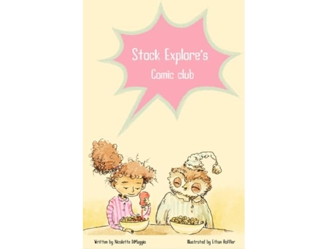 Livro Stock Explores Comic Club de Nicolette Dimaggio (Inglês)