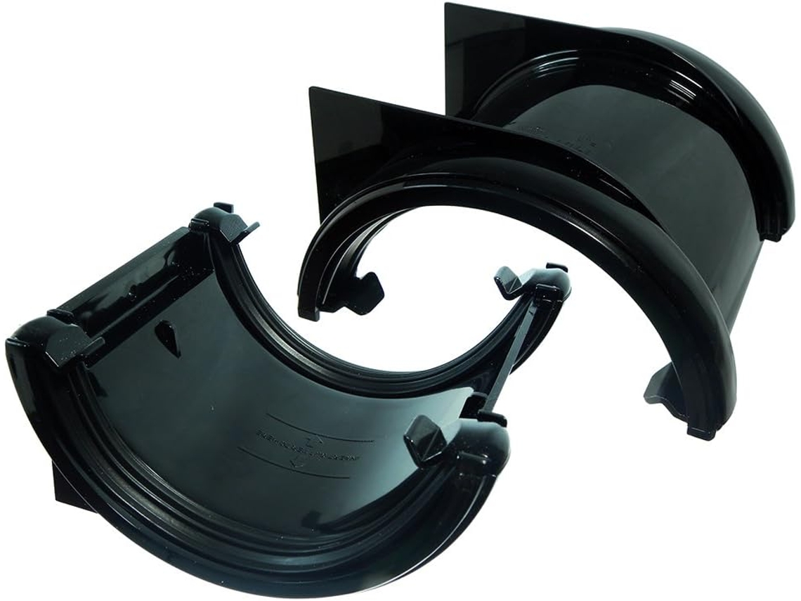 Suporte Semicircular Preto Para Tubo De Escape De 112 Mm
