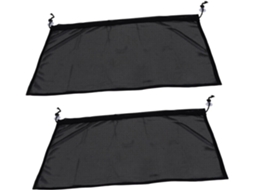 Cortina de proteção solar pré-fabricada para carros com ventosa, fácil de usar.