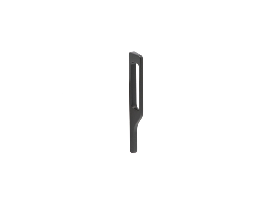 Puxador para Móveis HARDWAREXCHANGE em Zamac com 128mm de distância central, Alucover grafite, conjunto de 25