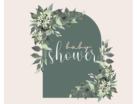 Livro Baby Shower hardback Guest Book de Lulu and Bell (Inglês)