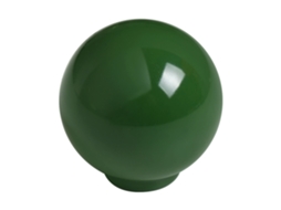 Puxador para Móveis HARDWAREXCHANGE Bola ABS Verde Brilhante (34 mm) Conjunto de 50