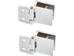Grampos de porta de vidro YURU, 0 graus, sem furação, para vidro de 5mm a 8mm