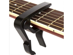 Lurelia Capotraste Para Guitarra Preto