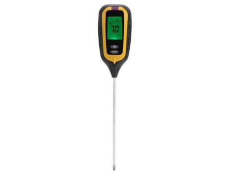 EBTOOLS Acessório de Jardim 4 em 1 Luz de Temperatura de Umidade Do Solo Medidor de Testador de Ph Ferramentas de Jardinagem para Plantas de Gramado