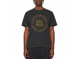 Rockinstone Lord Of The Rings One Ring Black T-shirt Size:xxl