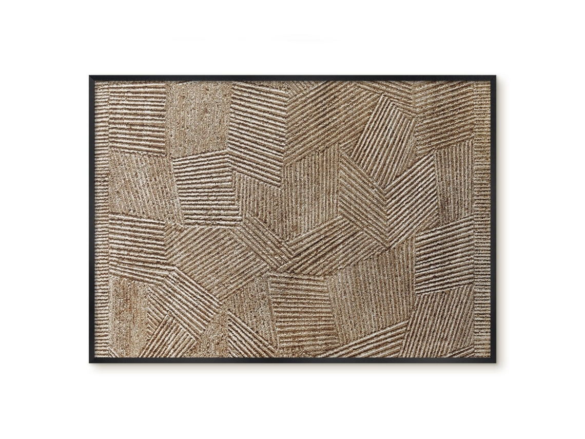 Magnetic Board For Wall Cream Feathers For The Bedroom Espelharte (100x70 Cm)