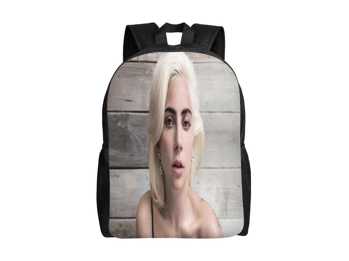 Mochila Lady Gaga Para Estudantes, Durável E Leve, À Prova Dágua E Com Alças Respiráveis. Loja K183 Olysi